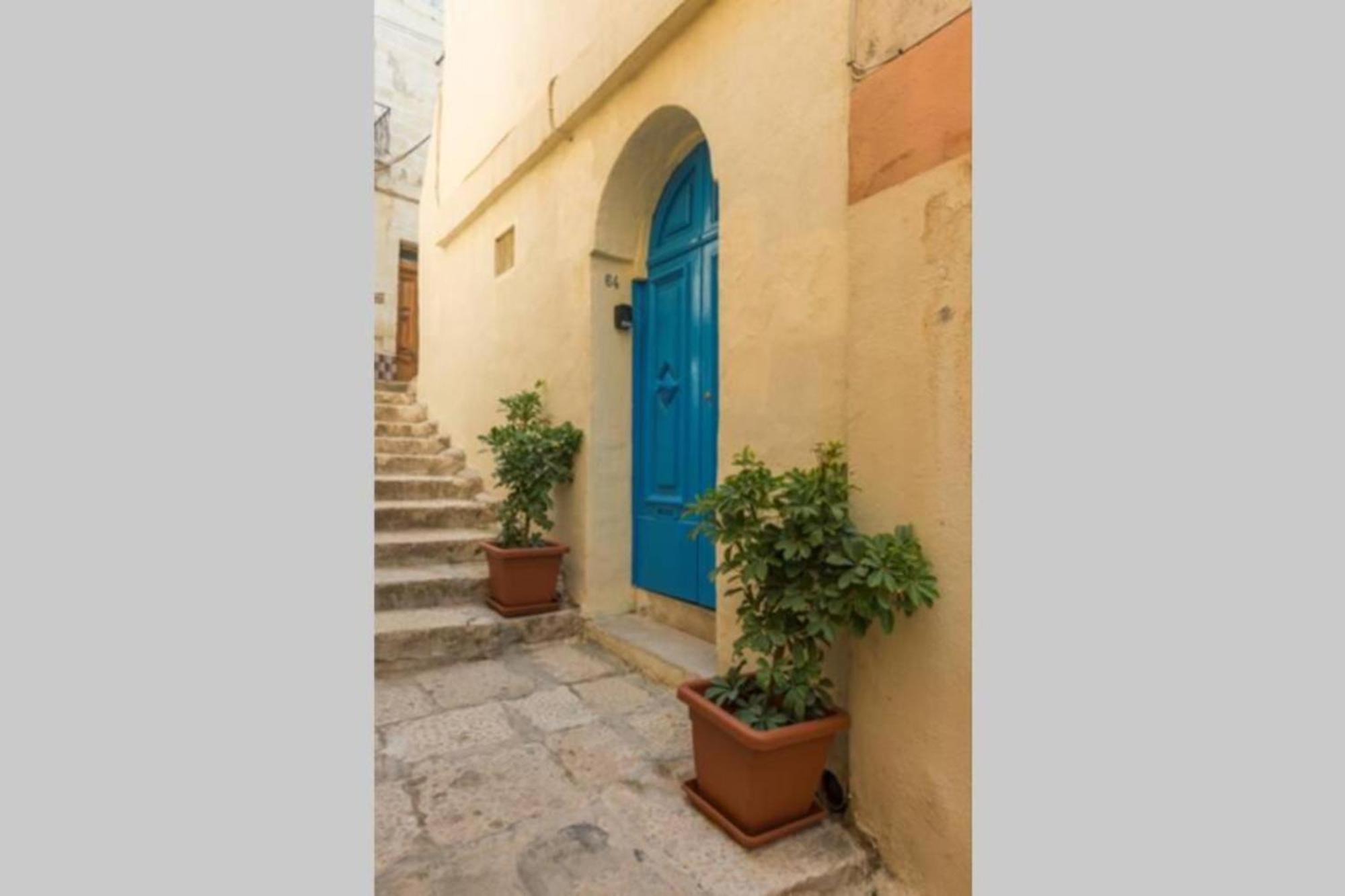 Authentic Gf Apartment With Terrace At The 3 Cities Marina Cospicua Eksteriør bilde