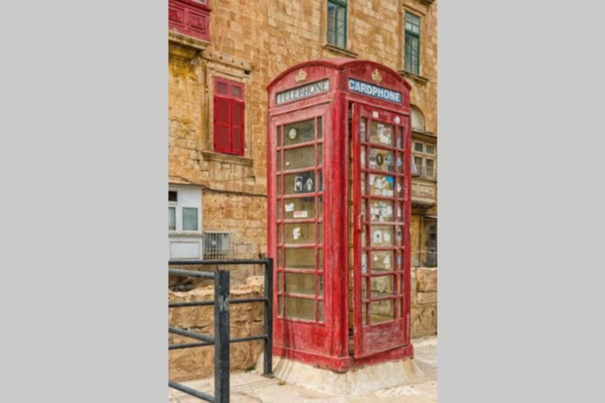 Authentic Gf Apartment With Terrace At The 3 Cities Marina Cospicua Eksteriør bilde